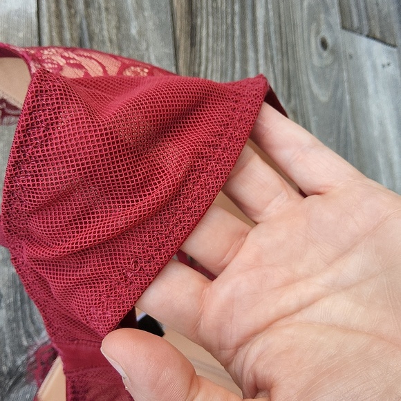 Adore Me Deep Red Underwire Bra Size 38D - Picture 12 of 12